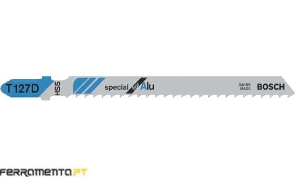 Lâminas de Serra Vertical T127 D p/ Alumínio - 5PCS Bosch 2608631017