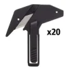 Lâminas p/ Cortador de Embalagens - 20 Uni Stanley FMHT10375-1