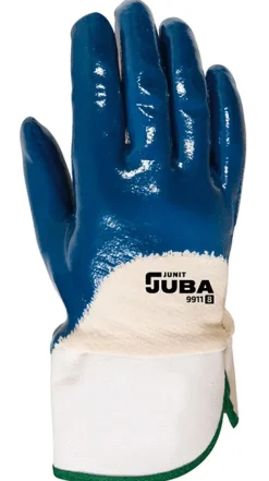 Luva Nitrilo Pesado Azul Dorso Fresco Juba 9911-M