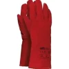 Luvas de couro vermelho Nº10 Industrial Starter 0712110