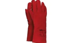 Luvas de couro vermelho Nº10 Industrial Starter 0712110