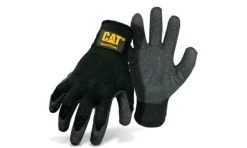 Luvas de Proteção em Látex Preto Cat CAT017400