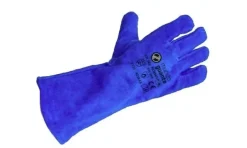 Luvas de Soldador Manga Larga Azul – XL Mundo Guante ROCINANTE-XL
