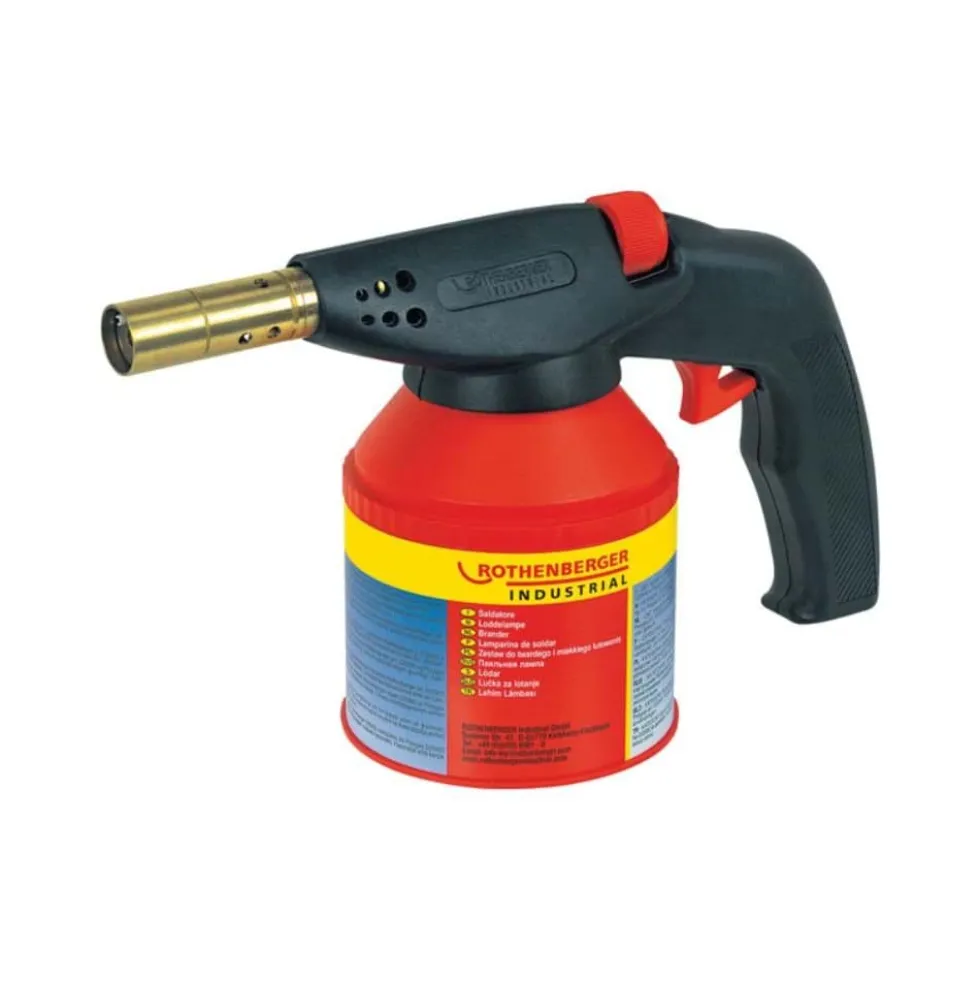 Maçarico de Soldar Com Ignição Piezo 1800 °C Rothenberger 35931