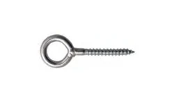 Macfer Argola Soldada Rosca Madeira AISI316 MS0506 6x 60mm 035.0343