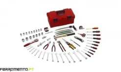Mala Plástica 84 Pcs Eletricista Teng Tools TC-084C