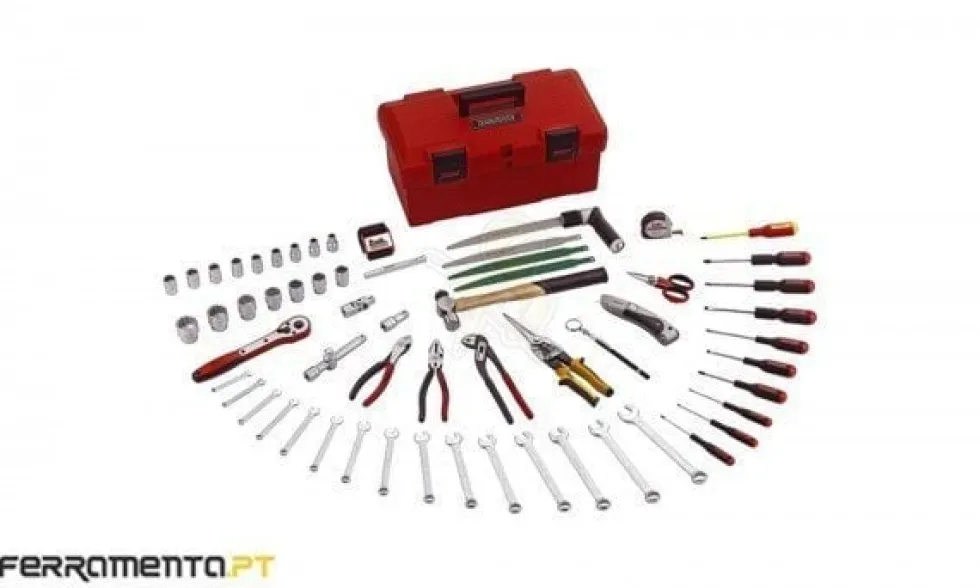 Mala Plástica 84 Pcs Eletricista Teng Tools TC-084C