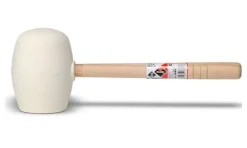 Maço de Borracha Face Plana Branco 750g Rubi 66907