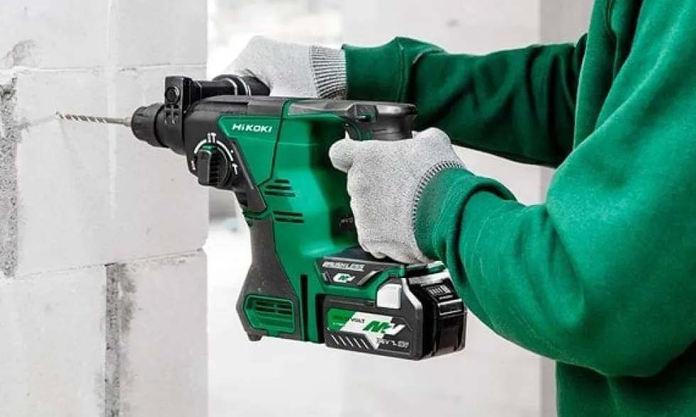Martelo Combinado SDS Max 36V 3.0 J Hikoki DH36DPAW2Z