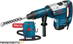 Martelo Perfurador Bosch GBH 8-45 DV + GAS 20 L SFC