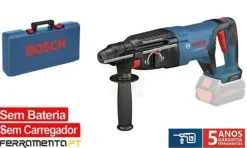 Martelo Perfurador 2,5J Bosch GBH 18V-26 D Professional