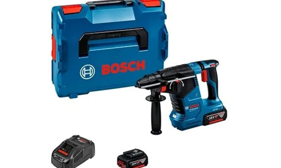 Martelo Perfurador 18V 5.0Ah SDS Plus GBH 18V-24 C Bosch 0611923003