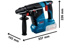 Martelo Perfurador 18V 5.0Ah SDS Plus GBH 18V-24 C Bosch 0611923003