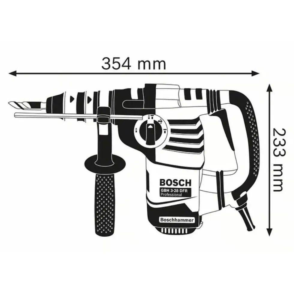 Martelo SDS-plus Bosch GBH 3000 Professional