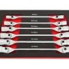 Módulo 6 chaves articuladas estriadas 8-19mm Kroftools 8606
