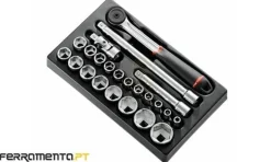 Módulo de Chaves de Caixa e Roquete 1/2" Facom MOD.S161-36