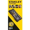 Módulo Roquete com Chaves 6Pt 1/2" - 23Pcs Stanley STMT1-74173