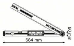 Medidor de Ângulos Bosch GAM 270 MFL Professional