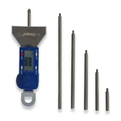 Medidor de Sulcos de Pneus Digital com Haste Intercambiável 0-25 mm Dasqua 4710-1205