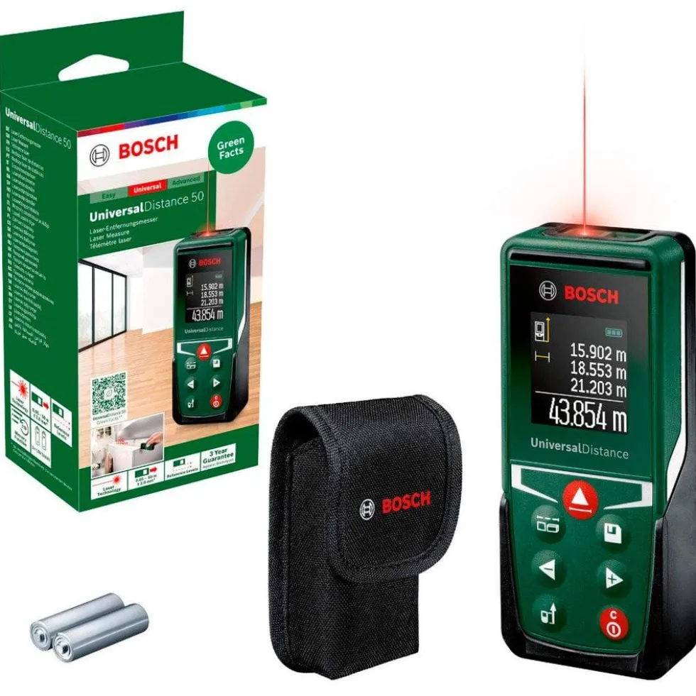 Medidor Laser 50M UniversalDistence Bosch 0603672801