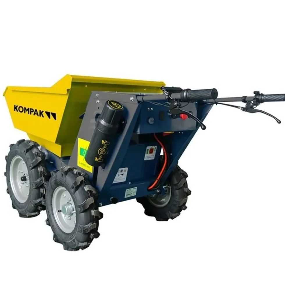 Mini Dumper Elétrico 48V-20Ah 300 Kg 4WD MD250-E Kompak