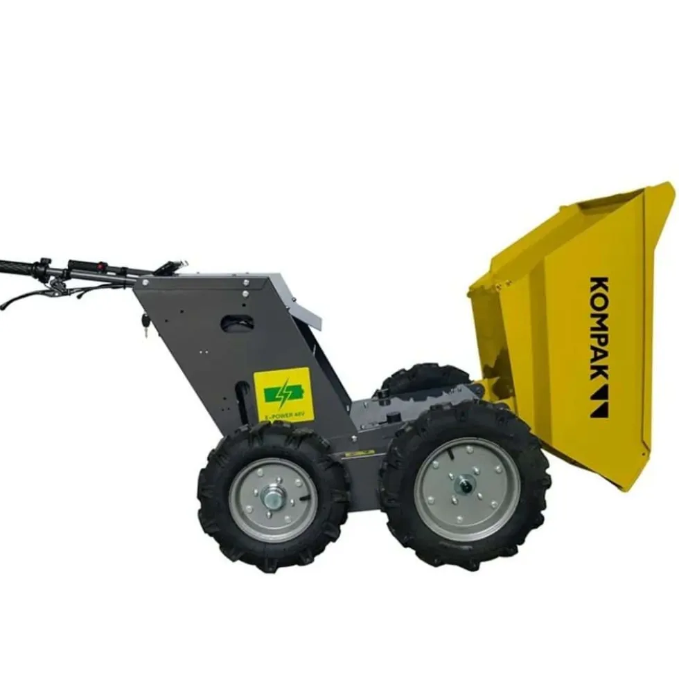 Mini Dumper Elétrico 48V-20Ah 300 Kg 4WD MD250-E Kompak