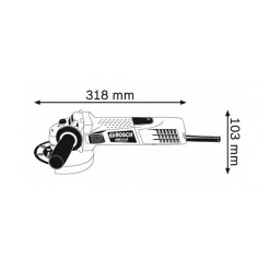 Mini-Rebarbadora Bosch GWS 7-115 Profissional