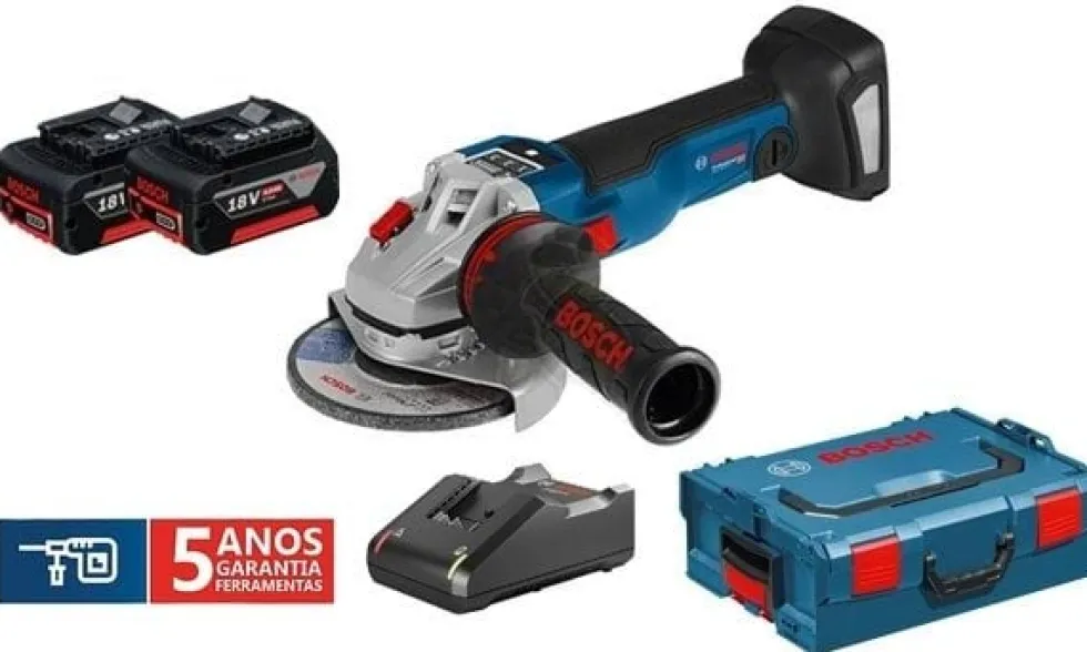 Mini Rebarbadora Bosch GWS 18V-10 C Professional 0615990K7T