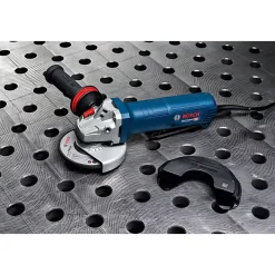 Mini-Rebarbadora GWS 12-125P com Punho Auxiliar Antivibração Bosch 06013A6200