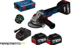 Mini-rebarbadora 18V 6,3Ah Bosch GWS 18V-125 SC Professional