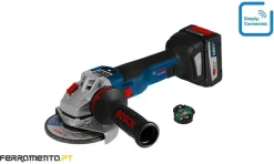 Mini-rebarbadora 18V 6,3Ah Bosch GWS 18V-125 SC Professional