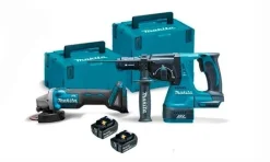 Minirebarbadora 18V + Martelo ligeiro 18V Makita DLX2125TJ1
