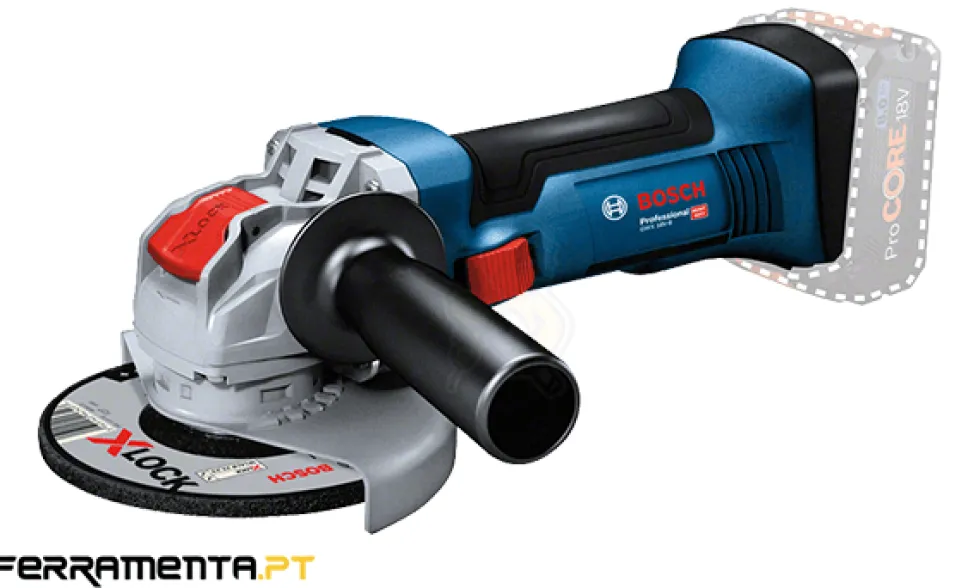Mini Rebarbadora X-LOCK 125mm Bosch GWX 18V-8 Professional