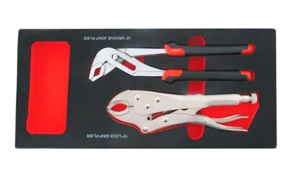 Modulo de Alicates p/ Carro de Ferramentas – 2 Pcs Kroftools 8523