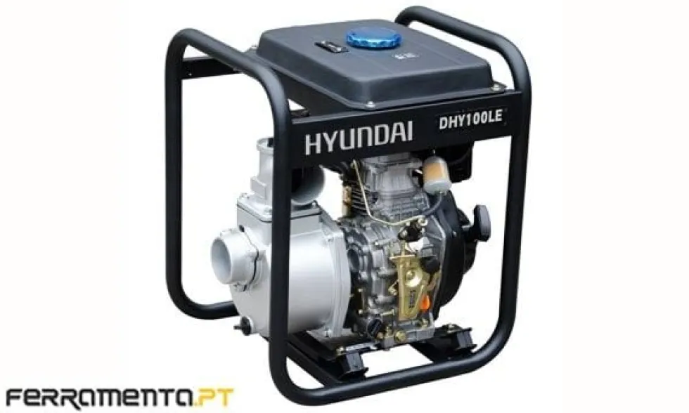 Motobomba Diesel Águas Limpas 4'' Hyundai DHY100LE