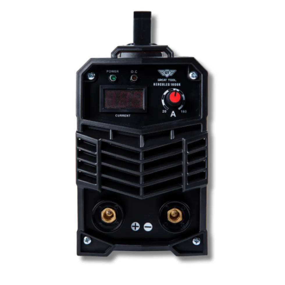 Máquina de Soldar Inverter DC 160 Hercules-1600k Great Tool MSMA16060