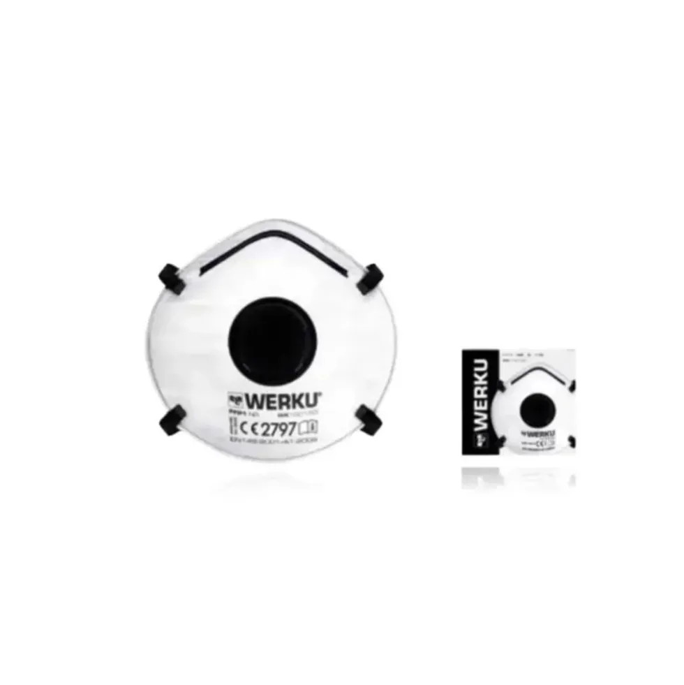 Máscara De Proteção P1 Valv 10 Pcs Werku WK100150A