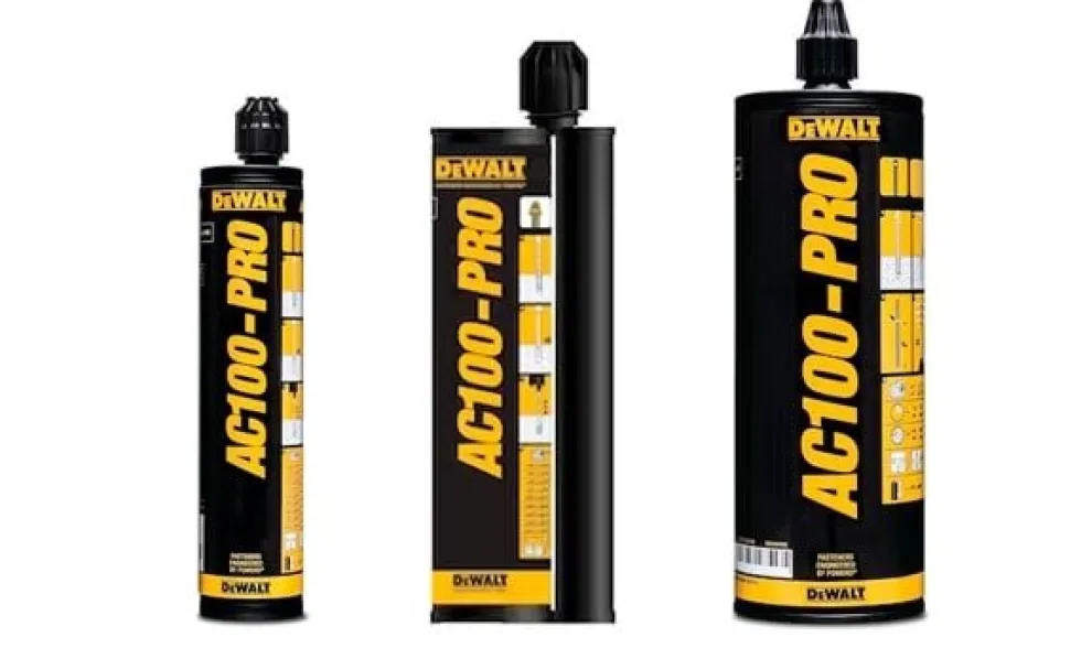 Âncora Química AC 100-PRO 300 - 410ml Dewalt