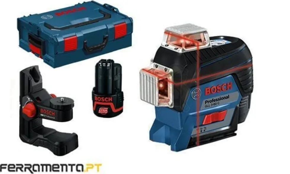 Nivel Laser Autonivelante Bosch GLL 3-80 C + BM1 Professional Promo