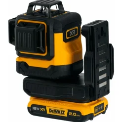 Nivel Laser Autonivelante Verde de 3 linhas 360º Dewalt DCLE34031D1-QW