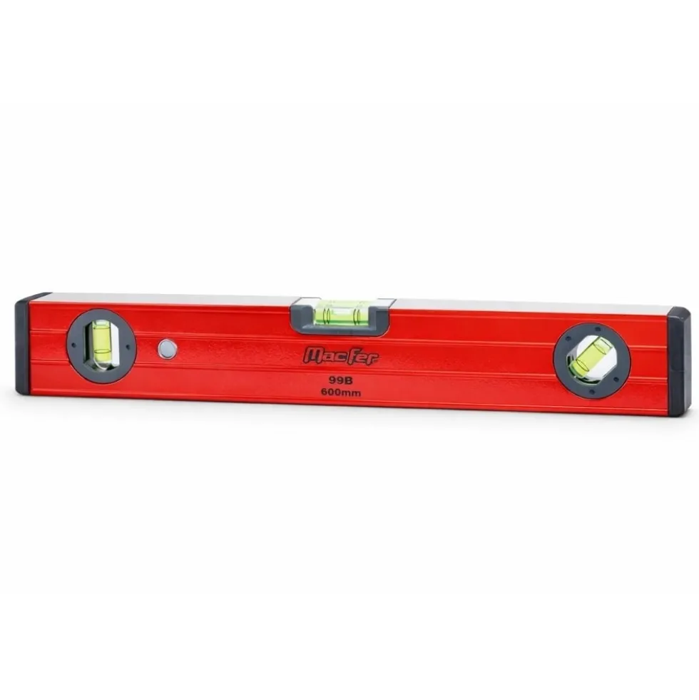 Nível Bolhas Alumínio Magnético 1200mm 99B MACFER 031.0068