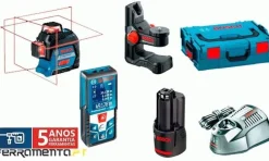 Nível laser Autonivelante Bosch GLL 3-80 C + BM1 Professional