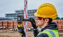 Nível Laser Autonivelantes Rotativo 18V vermelho com Bluetooth DeWalt DCE080D1GS-QW
