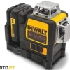 Nível Laser Autonivelantes 3x 360º a Pilhas DeWalt DCE089LR-XJ