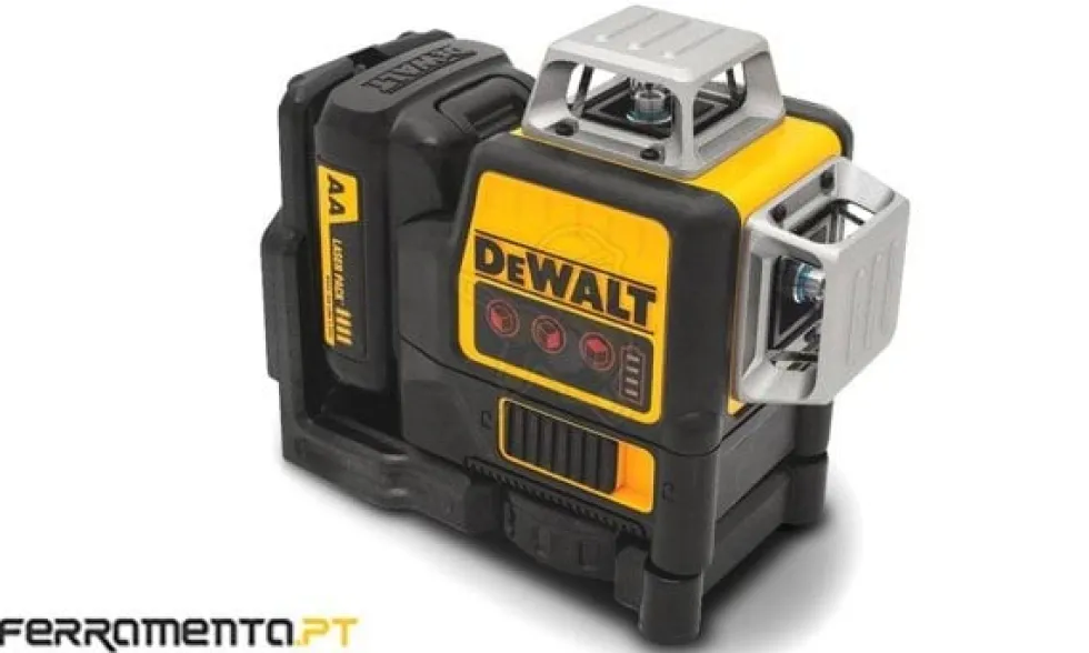 Nível Laser Autonivelantes 3x 360º a Pilhas DeWalt DCE089LR-XJ
