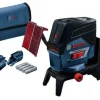 Nível Laser de linha Bosch GCL 2-50 C + RM2 + AA1 Professional