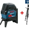 Nível Laser de linha Bosch GCL 2-15 + RM1 + BT150 Professional