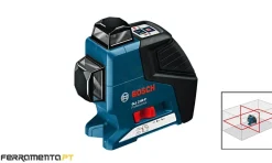 Nível Laser de linhas 360º Bosch GLL 2-80 P Professional + BM 1 + LR 2