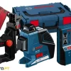 Nível Laser de linhas 80 m Bosch GLL 3-80 P Professional + BM 1 + LR2