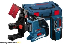 Nível Laser de linhas 80 m Bosch GLL 3-80 P Professional + BM 1 + LR2
